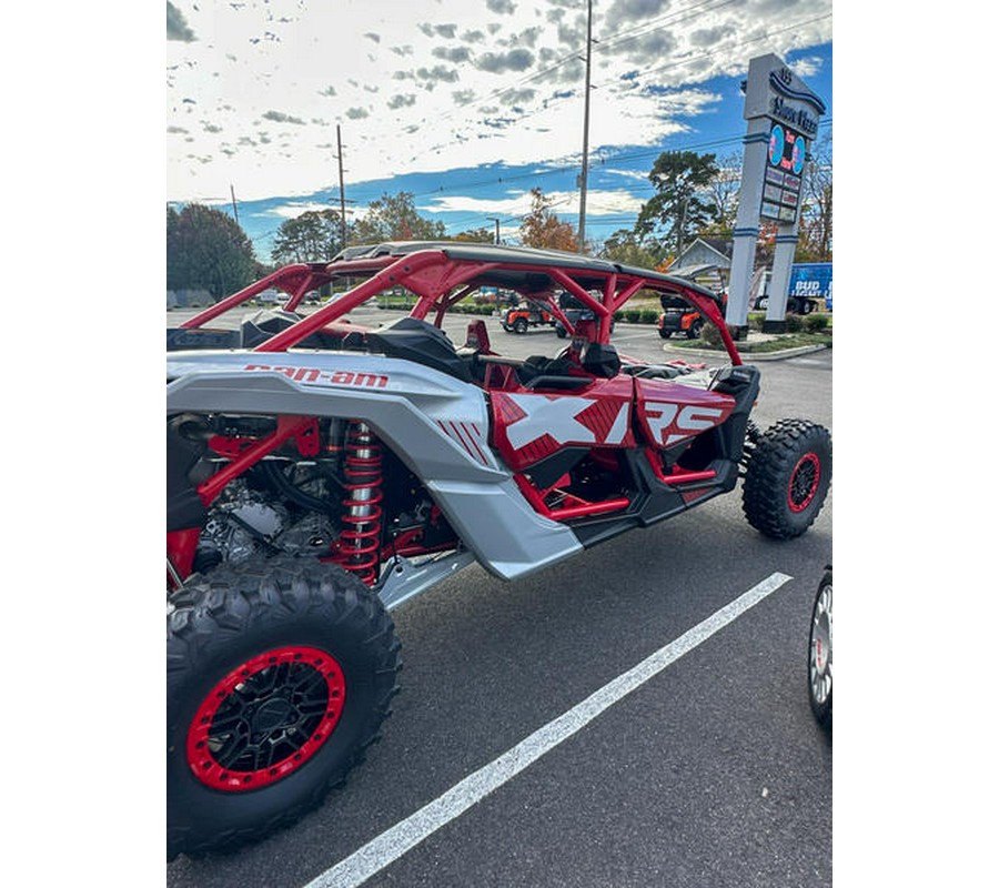 2025 Can-Am® Maverick X3 Max X RS Turbo RR With Smart-Shox Fiery Red & Hyper Silver