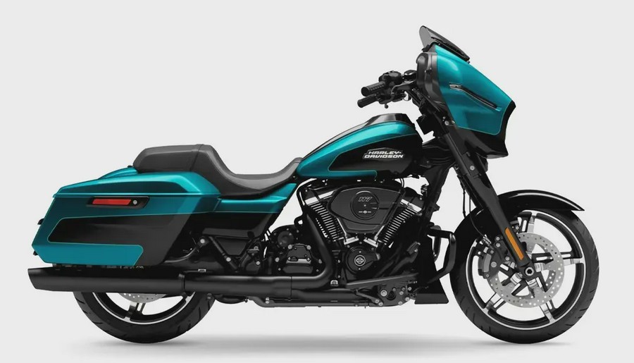 2026 Harley-Davidson® Street Glide® Teal Thunder / Vivid Black Black Trim