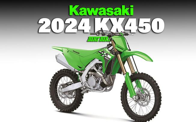 ALL-NEW 2024 KAWASAKI KX450 & KX450X