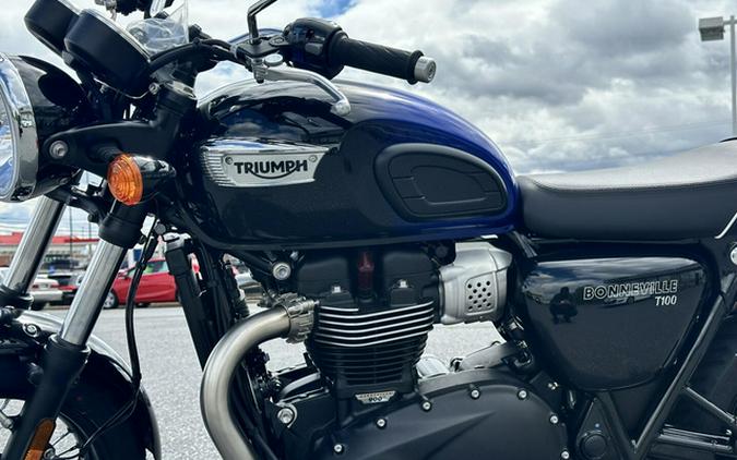 2024 Triumph Bonneville T100 Stealth Edition