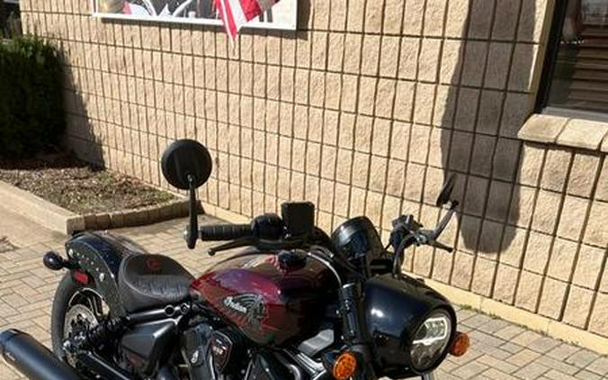 2026 Indian Motorcycle® Scout Bobber 125th Anniversary Edition 125th Anniversary Red with Black Cry