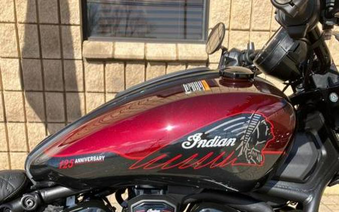 2026 Indian Motorcycle® Scout Bobber 125th Anniversary Edition 125th Anniversary Red with Black Cry