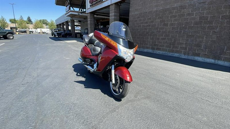 2015 Victory Motorcycles® Vision® Tour Sunset Red with Black Pinstripe