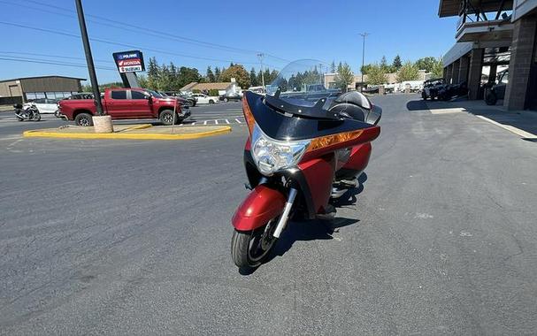 2015 Victory Motorcycles® Vision® Tour Sunset Red with Black Pinstripe
