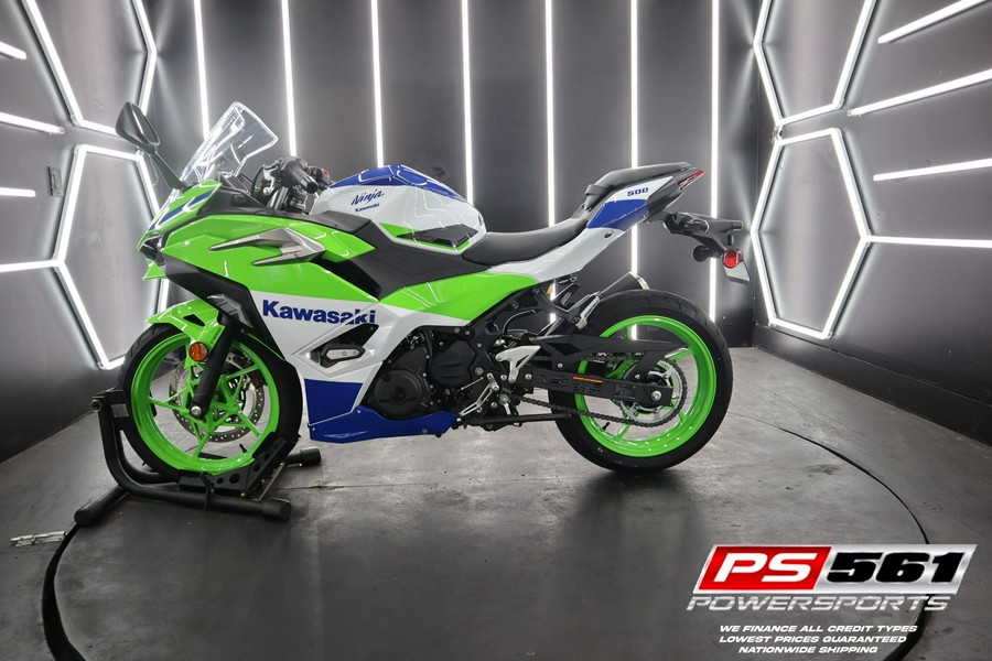 2024 Kawasaki Ninja 500 SE 40th Anniversary Edition ABS