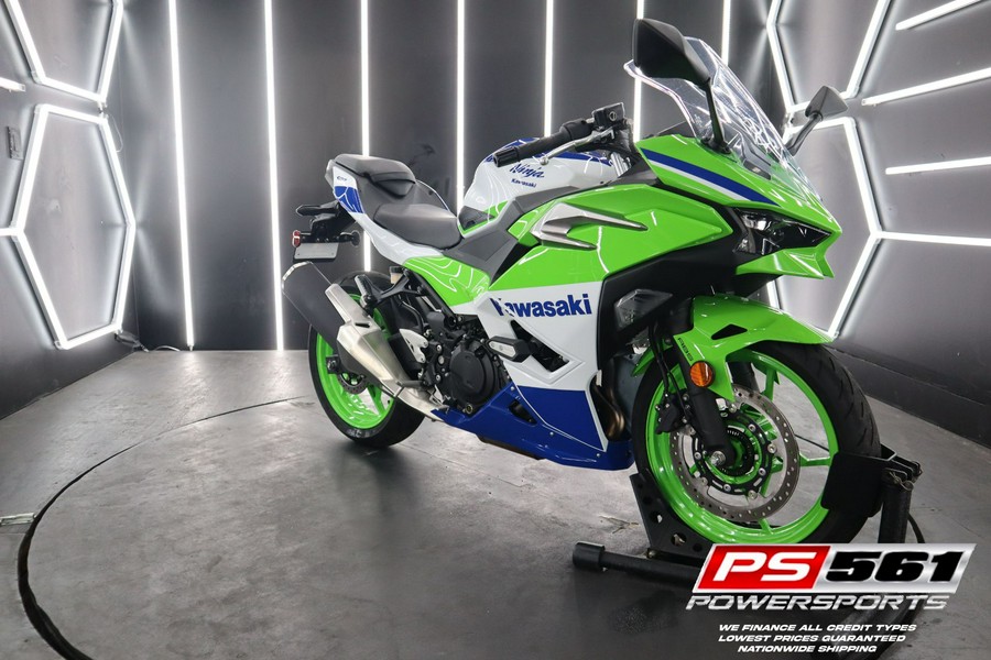 2024 Kawasaki Ninja 500 SE 40th Anniversary Edition ABS