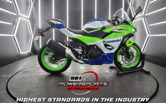 2024 Kawasaki Ninja 500 SE 40th Anniversary Edition ABS