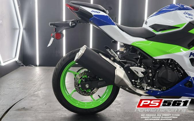 2024 Kawasaki Ninja 500 SE 40th Anniversary Edition ABS