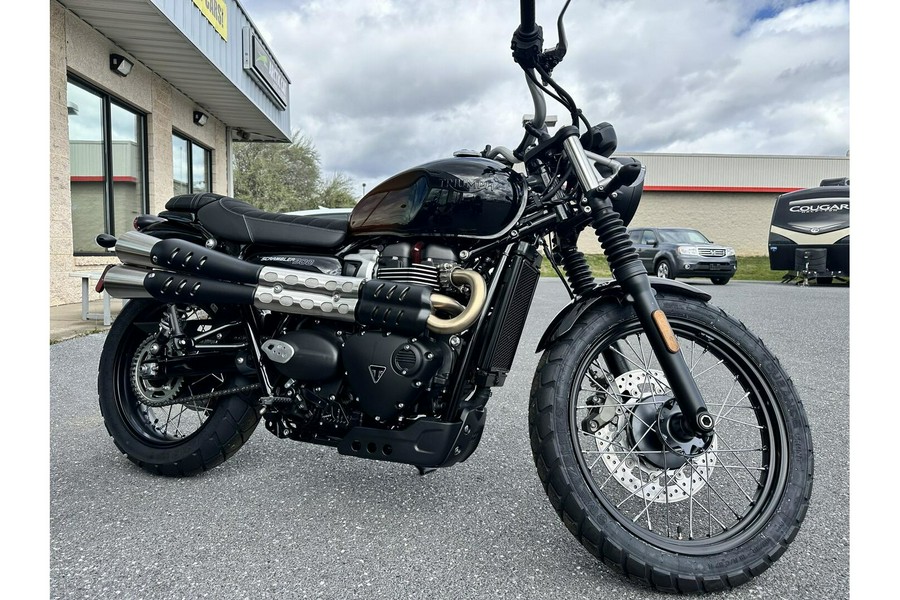 2024 Triumph SCRAMBLER 900 STEALTH EDITION