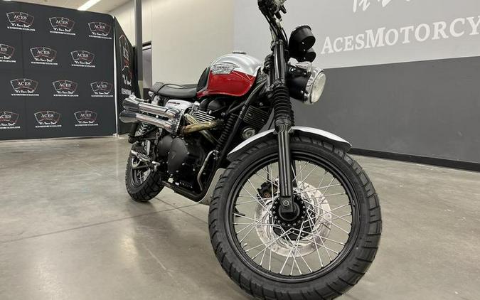 2014 Triumph Scrambler Two-Tone