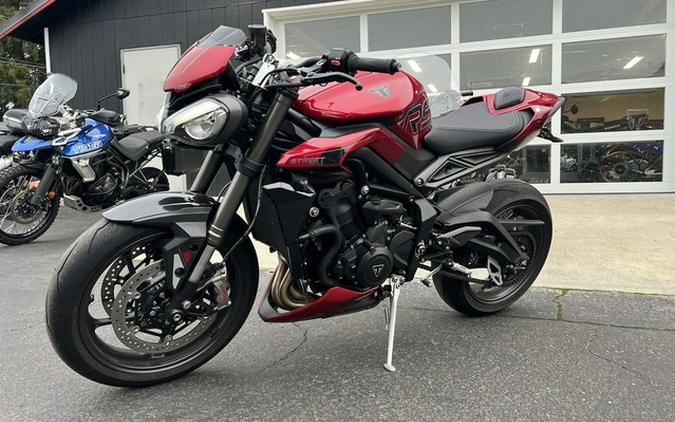 2024 Triumph Street Triple 765 RS Carnival Red