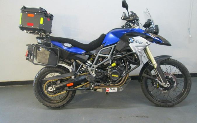 2016 BMW F 800 GS Premium Racing Blue Metallic Matte