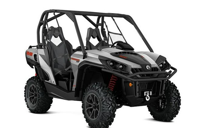 2017 Can-Am Commander XT 800R Brushed Aluminum