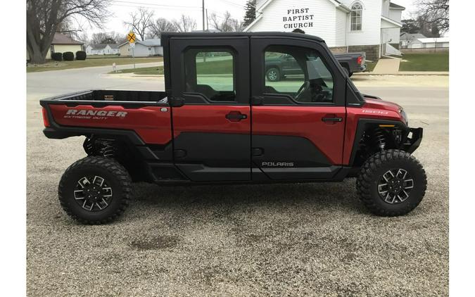 2024 Polaris Industries Ranger Crew XD 1500 Northstar Edition Premium SUNSET RED