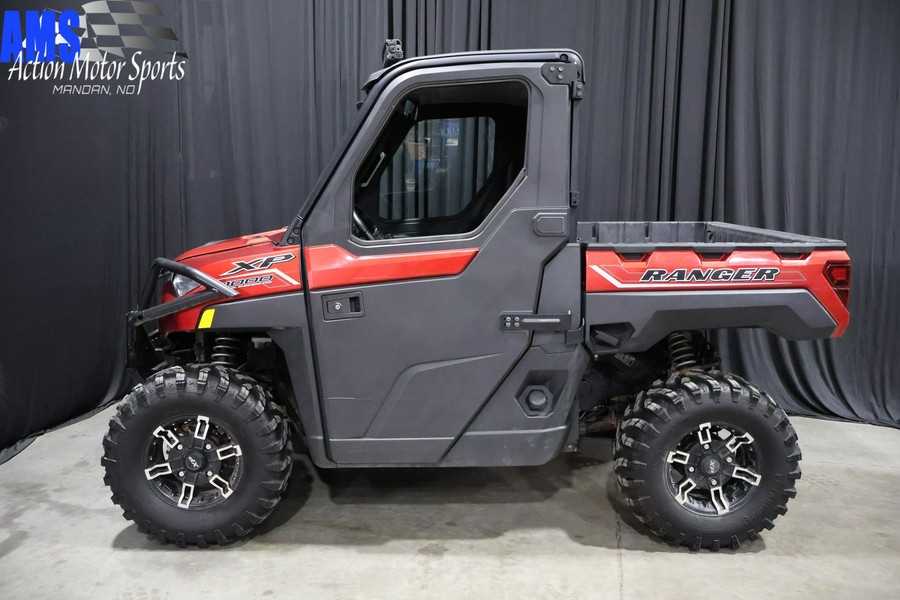 2022 Polaris RANGER XP 1000 Premium Sunset Red Metallic