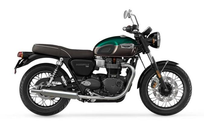 2024 Triumph Bonneville T100 Competition Green/Ironstone