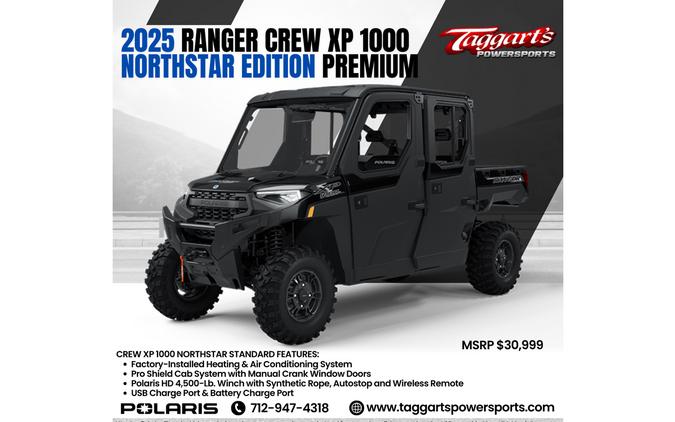 2025 Polaris Industries Ranger® Crew XP 1000 NorthStar Edition Premium