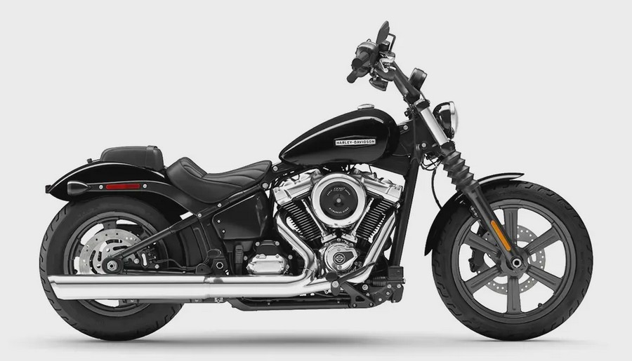 2026 Harley-Davidson Street Bob Vivid Black Chrome Cast Wheels