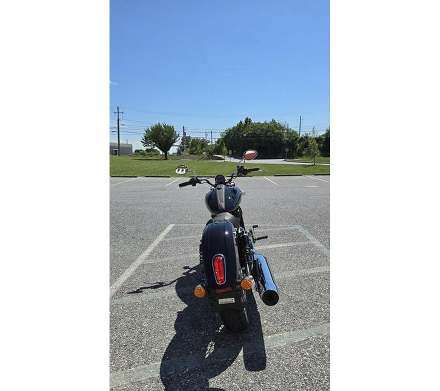 2025 Indian Motorcycle® Scout® Classic Black Metallic
