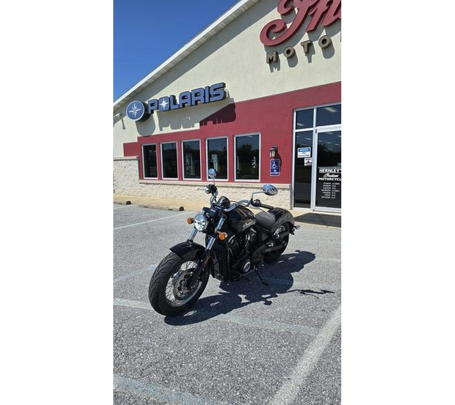 2025 Indian Motorcycle® Scout® Classic Black Metallic
