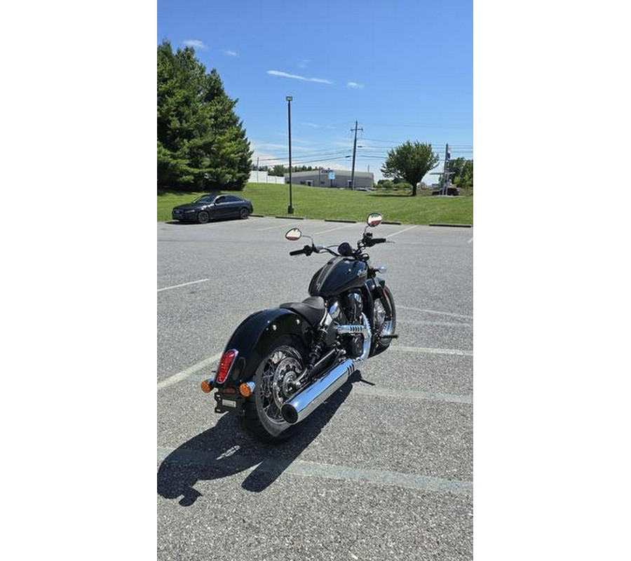 2025 Indian Motorcycle® Scout® Classic Black Metallic