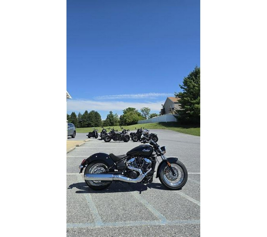 2025 Indian Motorcycle® Scout® Classic Black Metallic