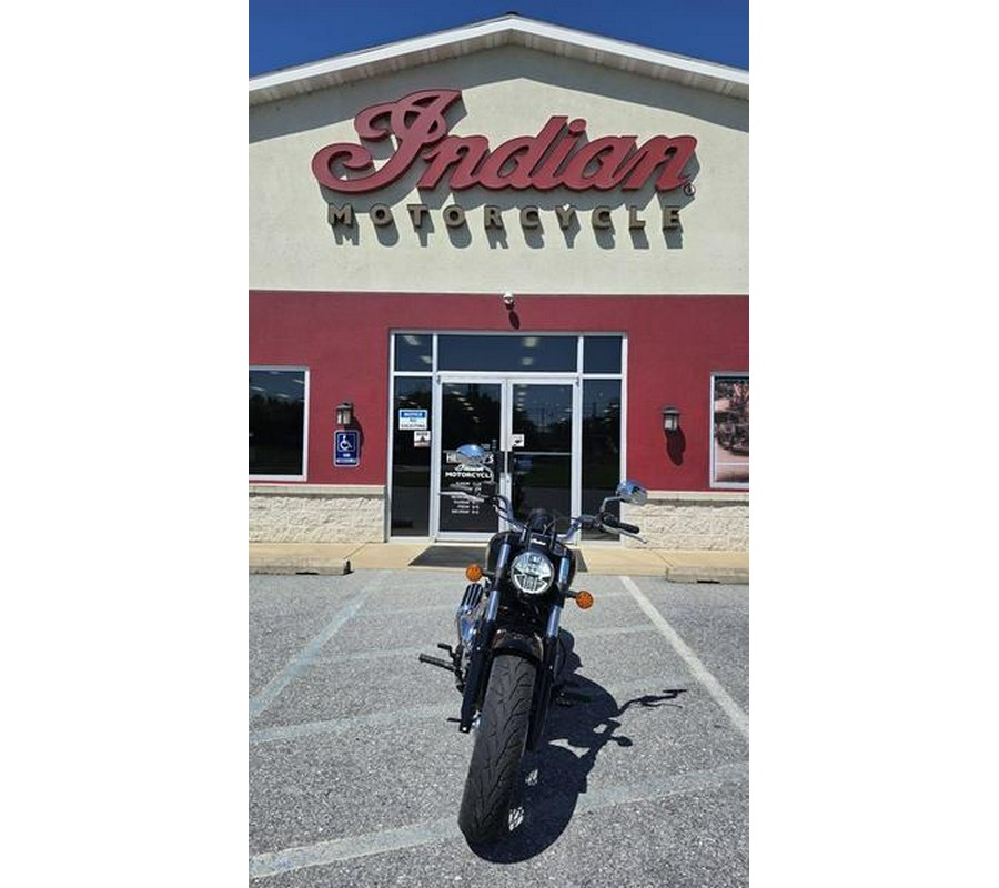 2025 Indian Motorcycle® Scout® Classic Black Metallic