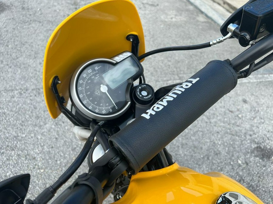 2026 Triumph Scrambler 400 XC Racing Yellow XC