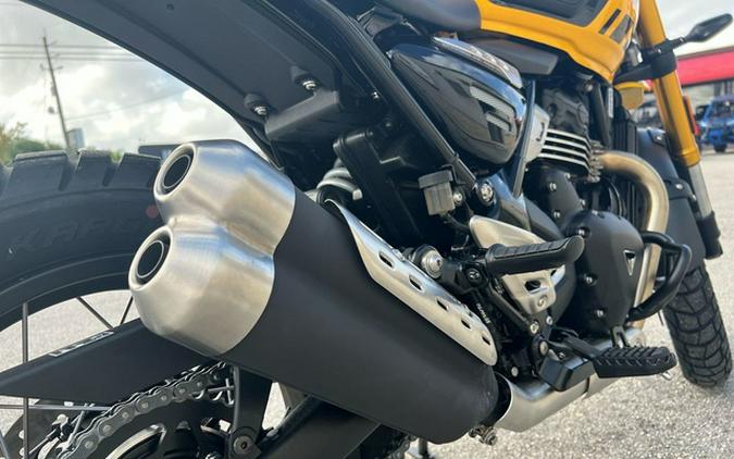 2026 Triumph Scrambler 400 XC Racing Yellow XC