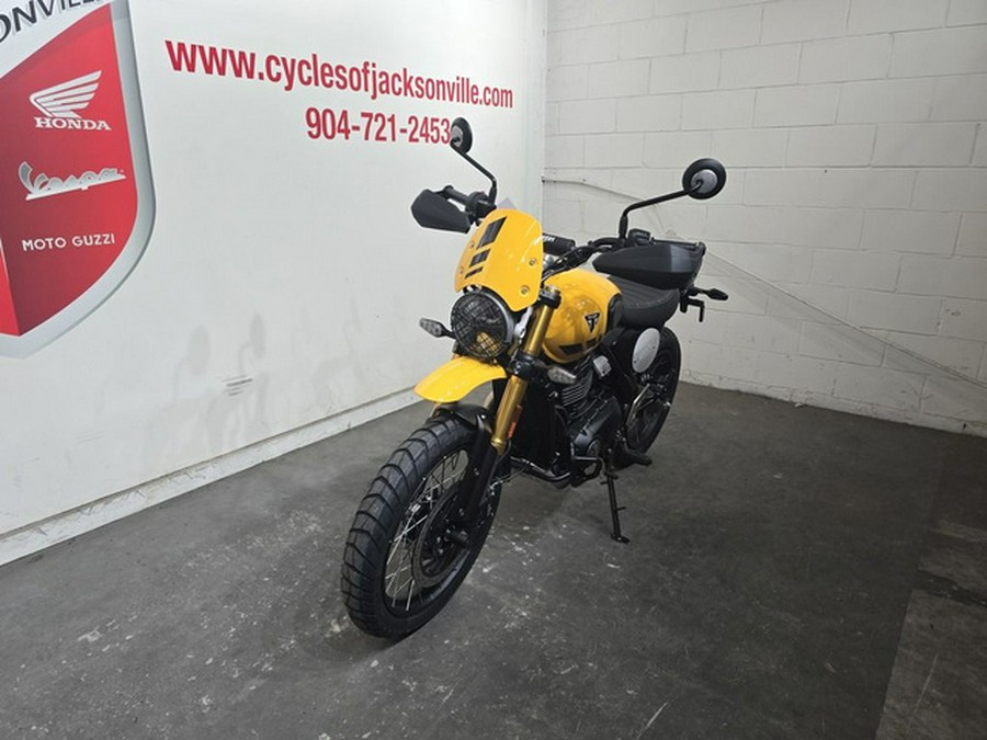 2026 Triumph Scrambler 400 XC Racing Yellow XC