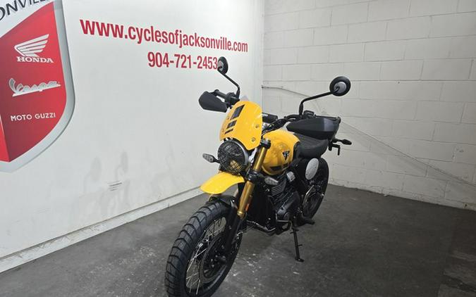 2026 Triumph Scrambler 400 XC Racing Yellow XC