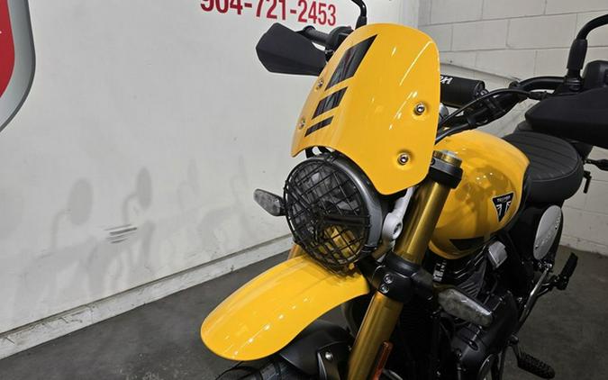 2026 Triumph Scrambler 400 XC Racing Yellow XC