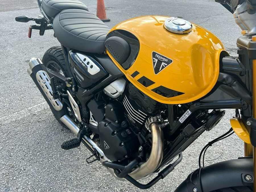 2026 Triumph Scrambler 400 XC Racing Yellow XC