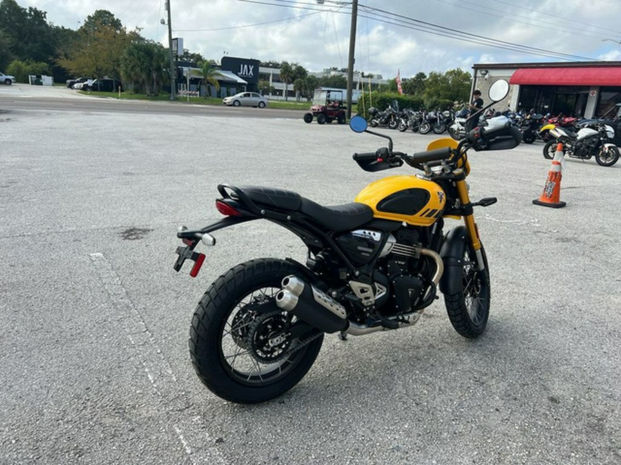 2026 Triumph Scrambler 400 XC Racing Yellow XC