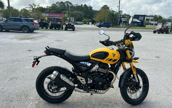 2026 Triumph Scrambler 400 XC Racing Yellow XC