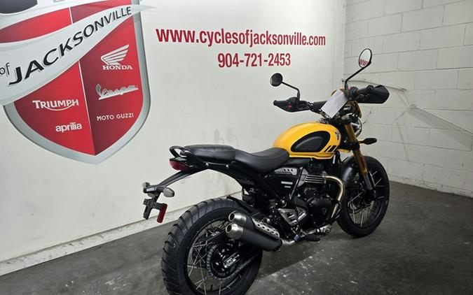 2026 Triumph Scrambler 400 XC Racing Yellow XC