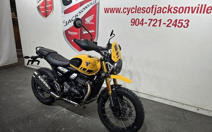 2026 Triumph Scrambler 400 XC Racing Yellow XC