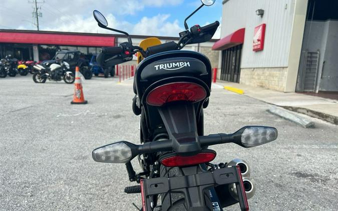 2026 Triumph Scrambler 400 XC Racing Yellow XC