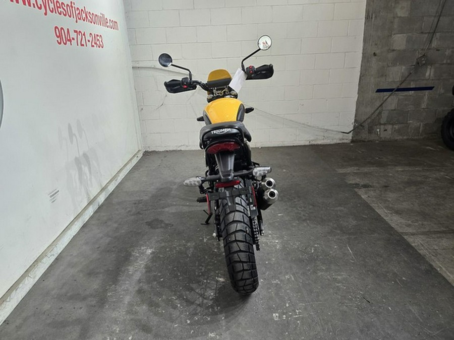 2026 Triumph Scrambler 400 XC Racing Yellow XC