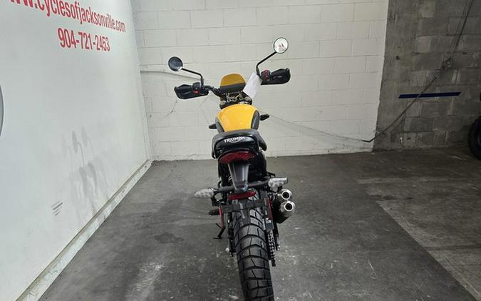 2026 Triumph Scrambler 400 XC Racing Yellow XC