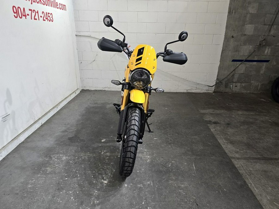 2026 Triumph Scrambler 400 XC Racing Yellow XC