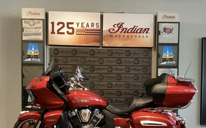 2024 Indian Pursuit Limited Sunset Red Metallic