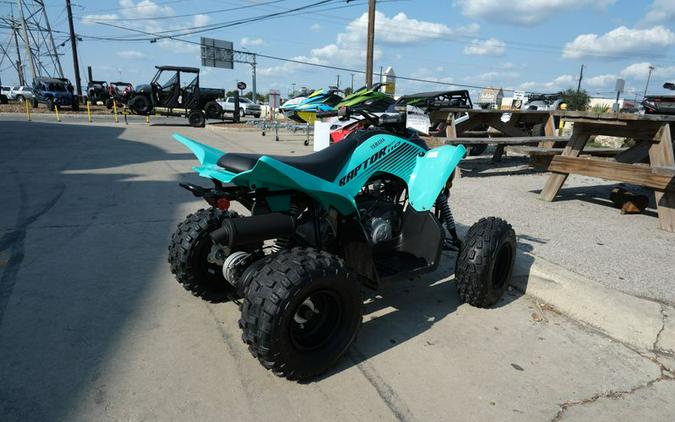 New 2025 YAMAHA RAPTOR 110 TEAL