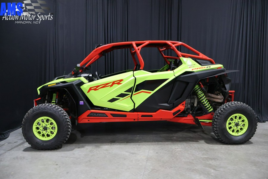 2022 Polaris RZR PRO R 4 Launch Edition Ultimate Lifted Lime