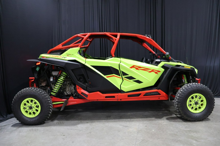 2022 Polaris RZR PRO R 4 Launch Edition Ultimate Lifted Lime