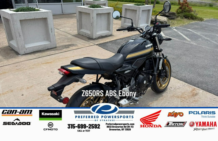 2025 Kawasaki Z650RS ABS Ebony