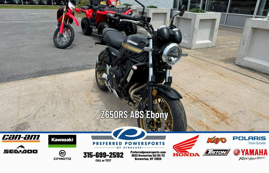 2025 Kawasaki Z650RS ABS Ebony