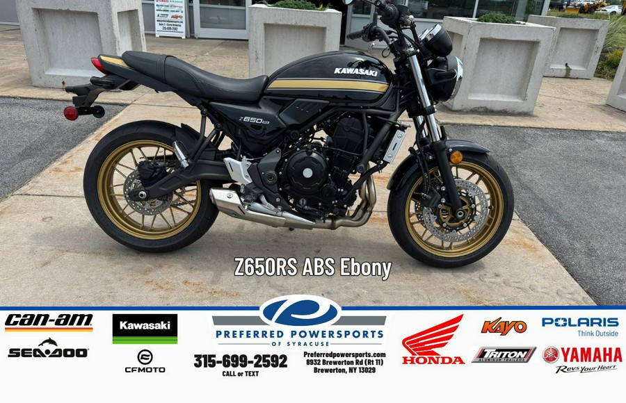 2025 Kawasaki Z650RS ABS Ebony