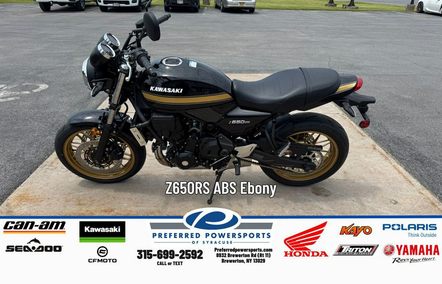2025 Kawasaki Z650RS ABS Ebony