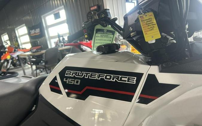 2025 Kawasaki Brute Force 450 4x4 White